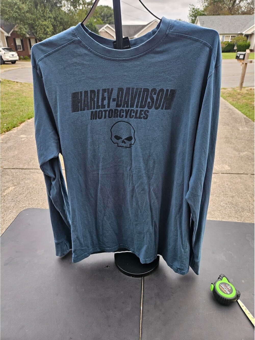 Men's Harley-Davidson Motorcycles Skull American Legend Volunteer State Size L